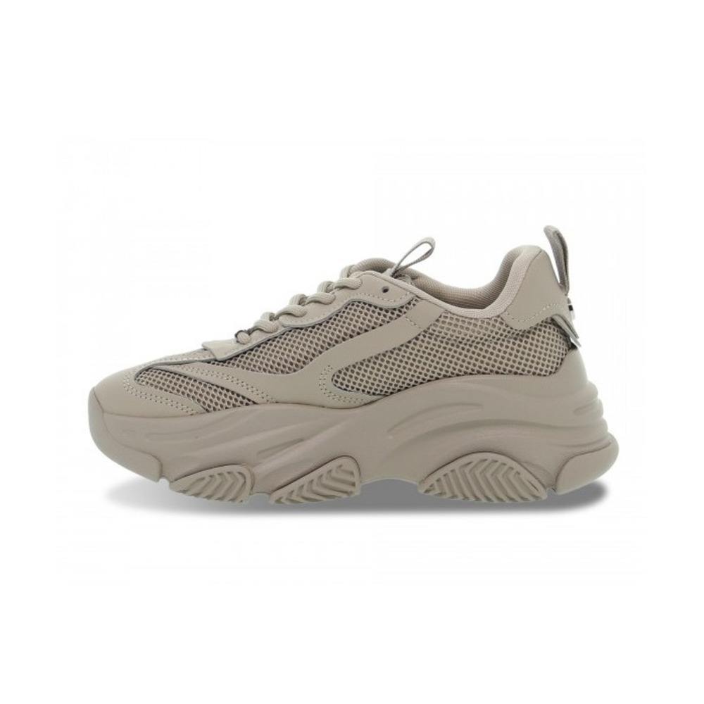 Steve Madden Arelle Beige Knit Chunky Sneakers Size 8